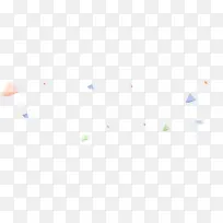 多彩简约碎片礼花漂浮素材-空若网 多彩简约碎片礼花漂浮素材-空若网