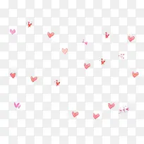 小爱心漂浮图片素材-空若网 小爱心漂浮图片素材-空若网