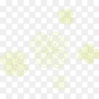 绿色花纹漂浮-空若网 绿色花纹漂浮-空若网