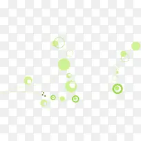 绿色圆点漂浮-空若网 绿色圆点漂浮-空若网