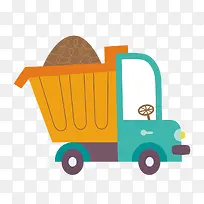 手绘卡通交通工具-空若网 手绘卡通交通工具-空若网