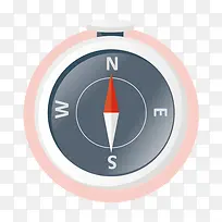 矢量可爱风指南针-空若网 矢量可爱风指南针-空若网