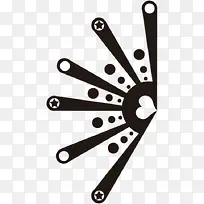 爱心散射边框-空若网 爱心散射边框-空若网