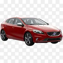 红色时尚沃尔沃汽车-空若网 红色时尚沃尔沃汽车-空若网