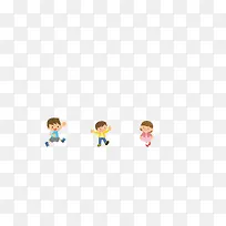 卡通扁平儿童手绘-空若网 卡通扁平儿童手绘-空若网