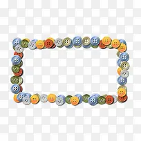 纽扣边框-空若网 纽扣边框-空若网