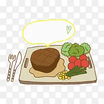 手绘食物-空若网 手绘食物-空若网