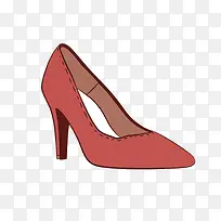 矢量尖头高跟女鞋素材-空若网 矢量尖头高跟女鞋素材-空若网