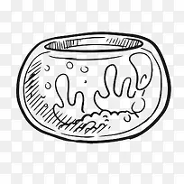 手绘水缸-空若网 手绘水缸-空若网