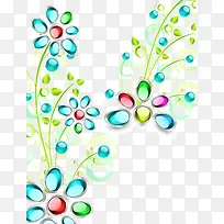 彩色水晶花-空若网 彩色水晶花-空若网