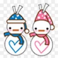 可爱布偶卡通布偶 雪人-空若网 可爱布偶卡通布偶 雪人-空若网