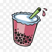 可爱卡通奶茶杯子-空若网 可爱卡通奶茶杯子-空若网