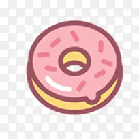 卡通漂浮甜甜圈-空若网 卡通漂浮甜甜圈-空若网