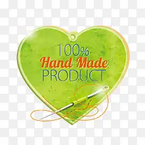 绿色针织针线爱心素材-空若网 绿色针织针线爱心素材-空若网