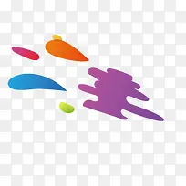 矢量喷粉元素-空若网 矢量喷粉元素-空若网