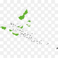 绿色喷粉元素-空若网 绿色喷粉元素-空若网