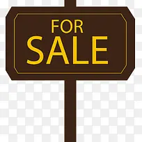 房屋拍卖标牌矢量素材-空若网 房屋拍卖标牌矢量素材-空若网