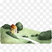 ��ԭС�ݲ廭�������-������