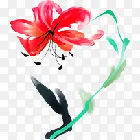 手绘水彩花-空若网 手绘水彩花-空若网