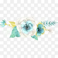 手绘水彩花卉-空若网 手绘水彩花卉-空若网