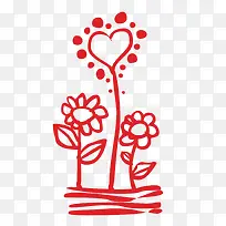 涂鸦爱心-空若网 涂鸦爱心-空若网