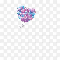 爱心气球-空若网 爱心气球-空若网