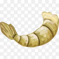 卡通水彩基围虾食物-空若网 卡通水彩基围虾食物-空若网