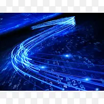 动感的蓝色光束背景-空若网 动感的蓝色光束背景-空若网