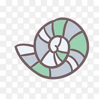 矢量卡通简洁扁平化田螺-空若网 矢量卡通简洁扁平化田螺-空若网