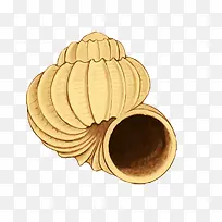 手绘海螺-空若网 手绘海螺-空若网