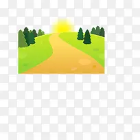 太阳插画-空若网 太阳插画-空若网