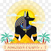 古代埃及金字塔狼面人-空若网 古代埃及金字塔狼面人-空若网