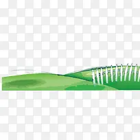 栅栏草坡-空若网 栅栏草坡-空若网