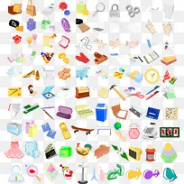 生活工具矢量图-空若网 生活工具矢量图-空若网