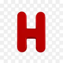 幼圆纯色字母h-空若网 幼圆纯色字母h-空若网