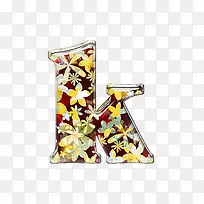 小黄花字母k-空若网 小黄花字母k-空若网