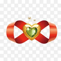 镶嵌着绿色宝石的丝带-空若网 镶嵌着绿色宝石的丝带-空若网