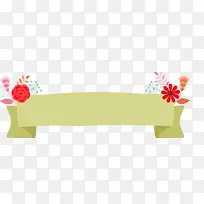 手绘野花标签素材-空若网 手绘野花标签素材-空若网