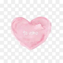 水彩爱心-空若网 水彩爱心-空若网