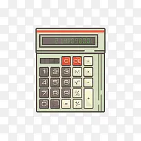 卡通插画计算器素材-空若网 卡通插画计算器素材-空若网