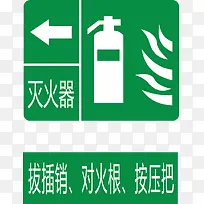 灭火器火警标志设计-空若网 灭火器火警标志设计-空若网