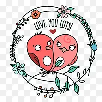 小鸟花环-空若网 小鸟花环-空若网