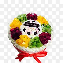 创意水果生日蛋糕-空若网 创意水果生日蛋糕-空若网