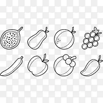 黑白水果-空若网 黑白水果-空若网