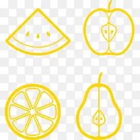 水果线条-空若网 水果线条-空若网
