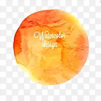 黄色水彩墨迹图片-空若网 黄色水彩墨迹图片-空若网