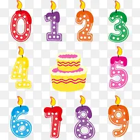 生日蜡烛艺术字-空若网 生日蜡烛艺术字-空若网