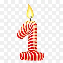 生日蜡烛数字1-空若网 生日蜡烛数字1-空若网