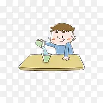 小孩做实验-空若网 小孩做实验-空若网