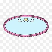 手绘卡通圆形花纹图案框框-空若网 手绘卡通圆形花纹图案框框-空若网